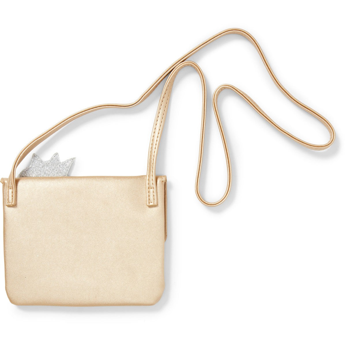 K-D Kids Cross Body Unicorn Bag - Soft Gold