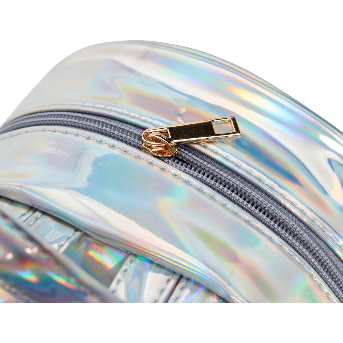 K-D Kids Holographic Unicorn Backpack - Silver - TheITmart