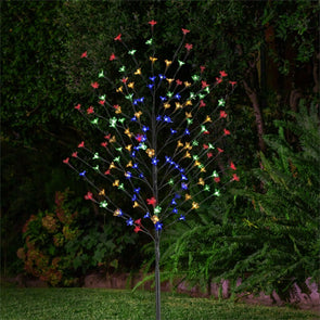 150 LEDs Colour Switch Solar Blossom Tree/180 cm Tall Christmas Festive Decor
