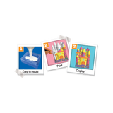 Kids Projects Plaster Castle Maker/ Suitable for Ages 5+ Years