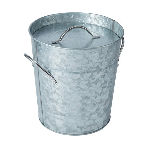 Anko Galvanised Ice Bucket / Silver