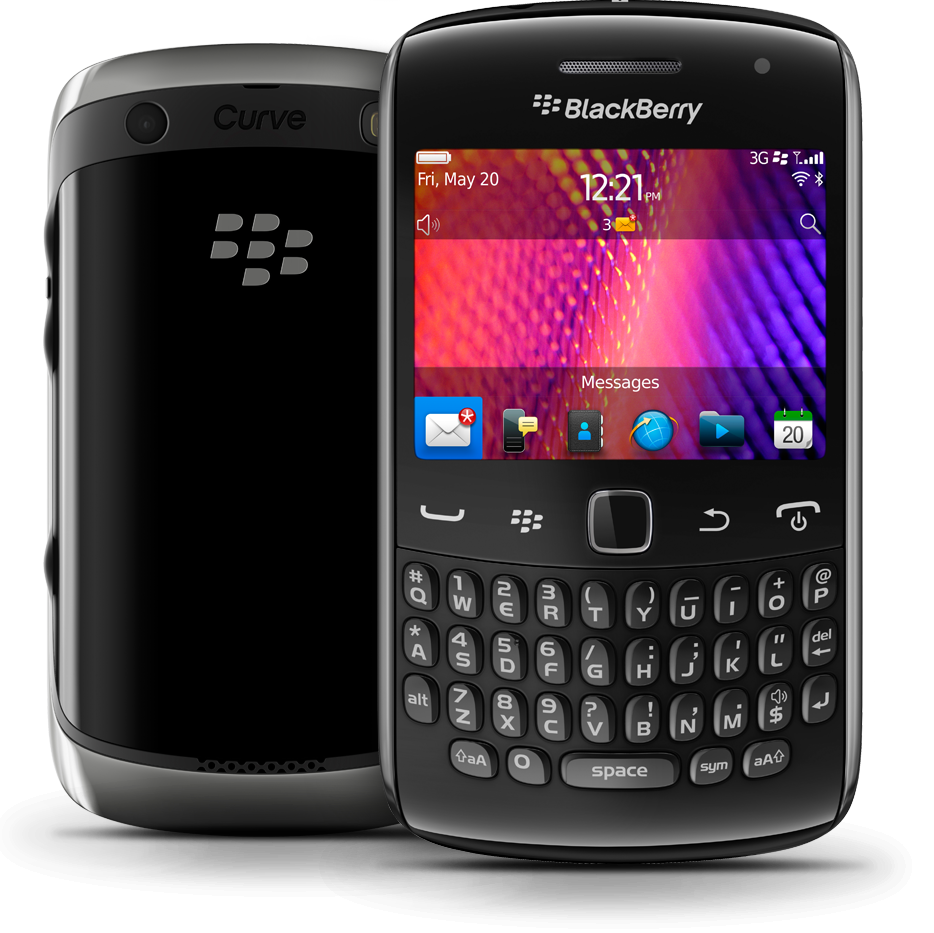 BlackBerry Curve Apollo 9360 QWERTY 5MP GPS WiFi Bluetooth -Black