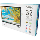 JVC 32" LED TV with DVD Player/ 1366 x 768 Screen Resolution