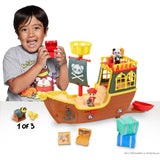 Ryan’s World Musical Pirate Treasure Ship - 12 Pieces