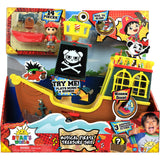 Ryan’s World Musical Pirate Treasure Ship - 12 Pieces