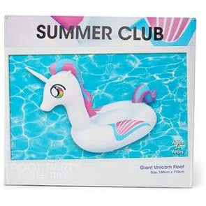 Summer Club Giant Unicorn Float Suitable for ages 3+
