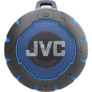 JVC XS-N1129AA Waterproof Bluetooth Rechargeable Speaker - Blue & Black