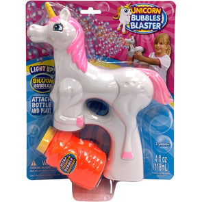 Billion Bubbles Unicorn Bubble Blaster / Ages 3+