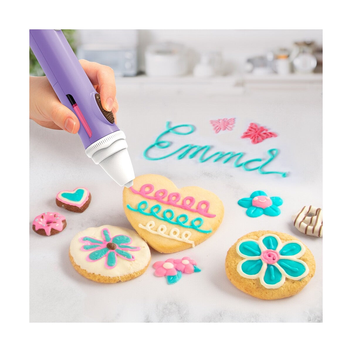 Battery Operated Real Chocolate Pen/40 Designs / Suitable for Ages 6+ Years