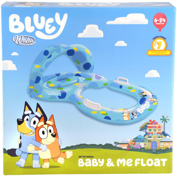 Wahu Bluey Mummy and Me 36cm Float - Blue