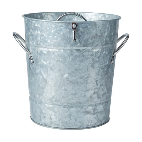 Anko Galvanised Ice Bucket / Silver
