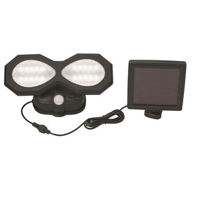 Gardenglo 400lm Black Solar Security Light / (GSPIR02S-N)