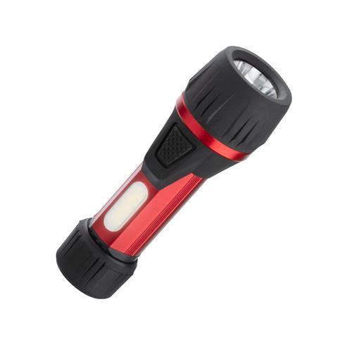 Arlec 160lm 2-in-1 Small Rubber LED Torch With Flood Light - TheITmart
