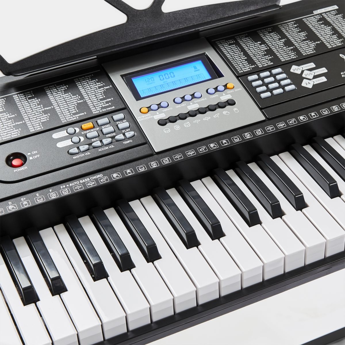 61 Keys Teaching-Type Electronic Keyboard With Stand & Stool - TheITmart