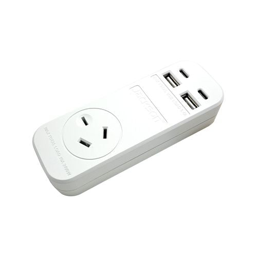 Jackson USB-C Portable Powerboard- Single Outlet - TheITmart