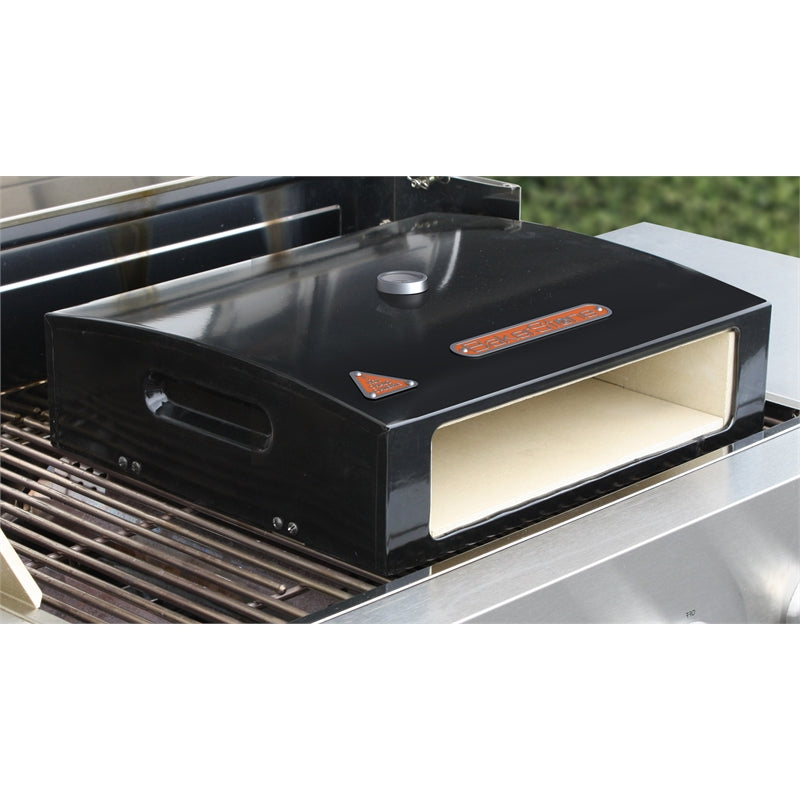 Bakerstone Barbeque Pizza Oven Box/Bake Pizza & Foods like a Wood-Fired Oven - TheITmart