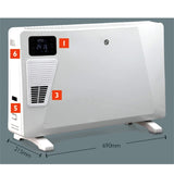 Arlec 2000W Convection Heater With Fan Boost And Remote Control