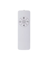 85cm White Floor Standing Bladeless Fan/4 Speed Settings/LED light Function