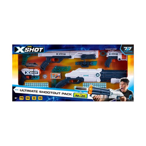 ZURU X-Shot Excel Ultimate Shootout Foam Dart Blaster Combo Pack