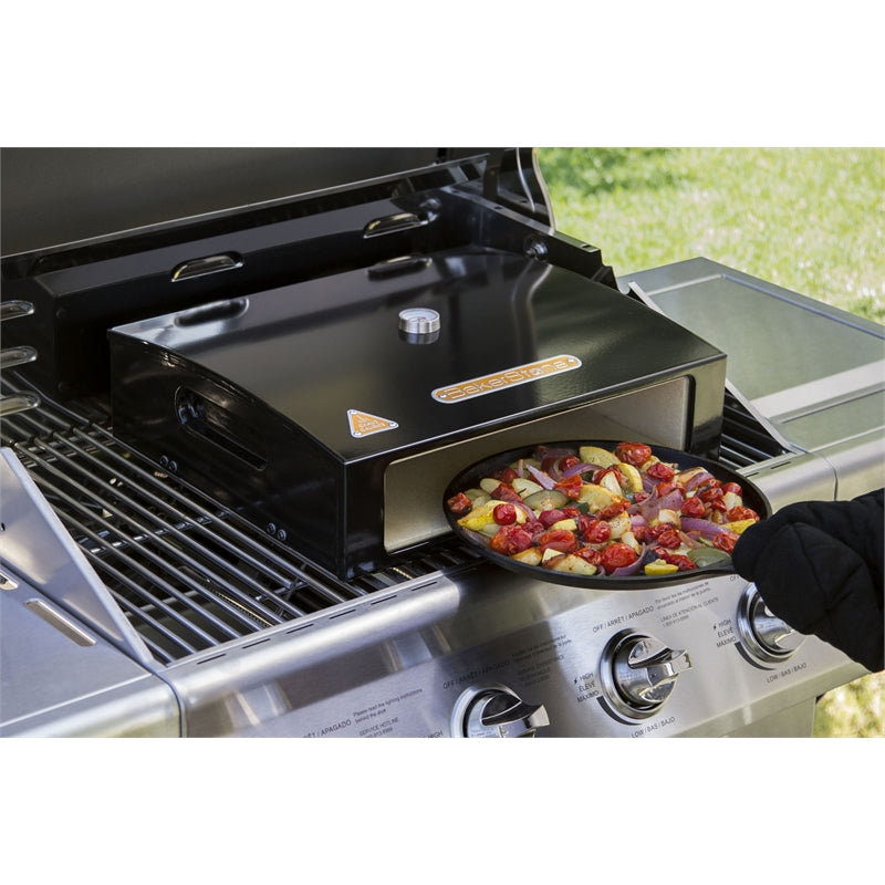Bakerstone Barbeque Pizza Oven Box/Bake Pizza & Foods like a Wood-Fired Oven - TheITmart