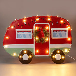 Indoor/Outdoor Light Up Novelty Caravan Decorative Light