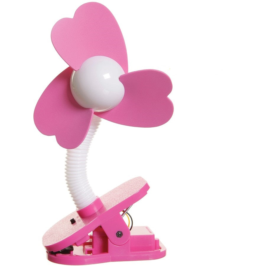Dreambaby Clip-On Stroller Fan - Black / White / Pink / Blue - TheITmart