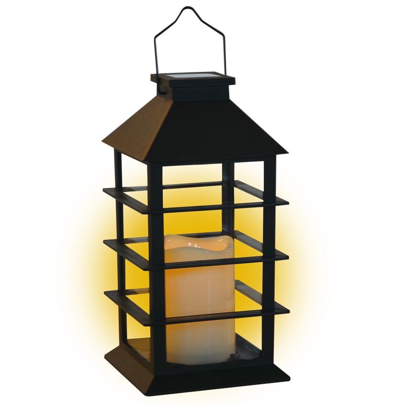 Solar Magic Flickering LED Lantern -GL188