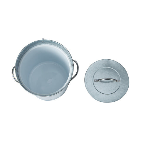 Anko Galvanised Ice Bucket / Silver