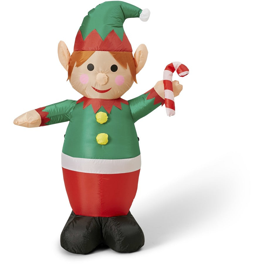 Mirabella Christmas Low Voltage 1.2m Inflatable Elf / White LED - TheITmart