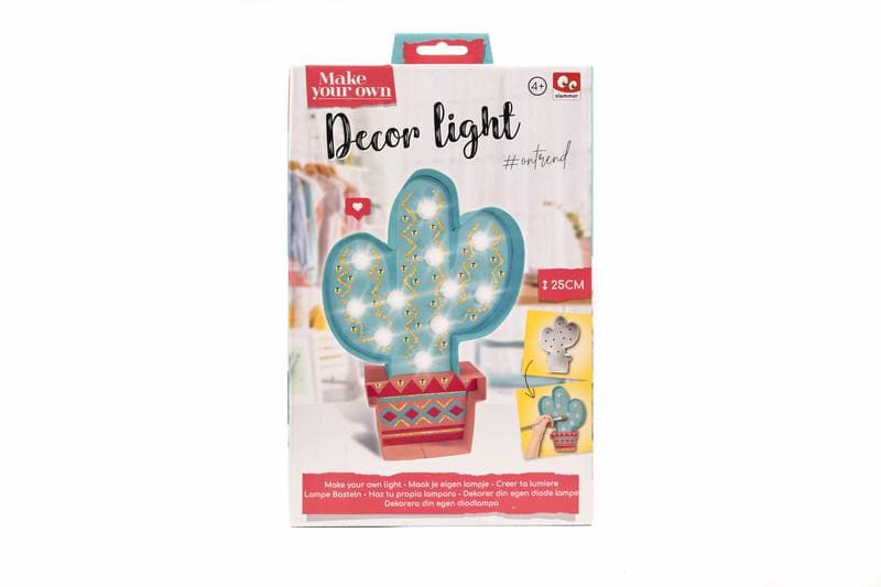 Craft Kit Make your Own Decor LED Light/Beep Beep/Flamazing/Cactus - TheITmart