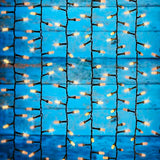 Lytworx Warm White 400 LED Solar Cluster Curtain Lights - TheITmart