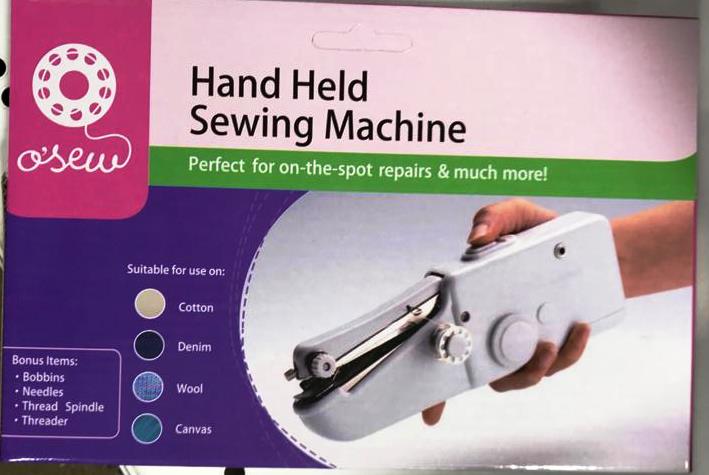 OSew Hand Held Sewing Machine - White