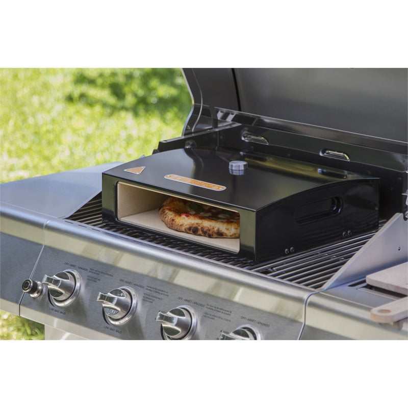 Bakerstone Barbeque Pizza Oven Box/Bake Pizza & Foods like a Wood-Fired Oven - TheITmart
