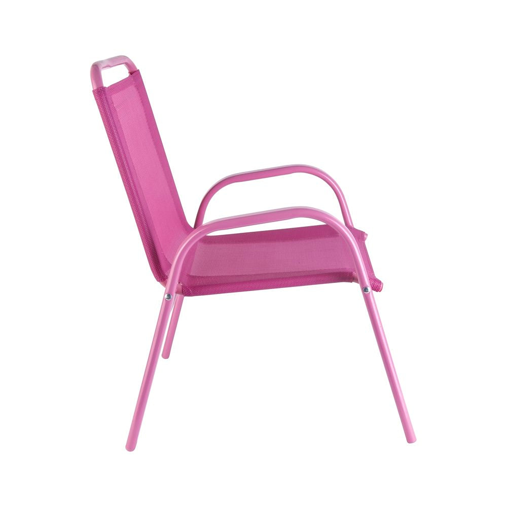 Marquee Green/Pink Kids Sling Chair/Perfect for Children's Parties & functions