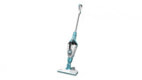 BLACK+DECKER 15-in-1 Steam Mop with SteaMitt /  White & Blue