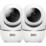 EKO 2 Pack Indoor WiFi 1080P Security Camera /1920 x 1080 Full HD resolution