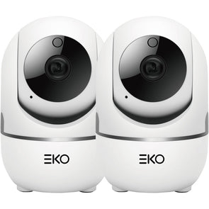 EKO 2 Pack Indoor WiFi 1080P Security Camera /1920 x 1080 Full HD resolution