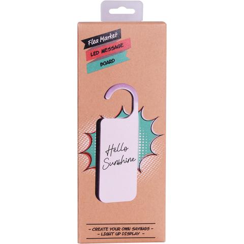 Flea Market LED Message Board with Light up Display
