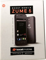 Boost Mobile ZUME 5 4G Smart Phone Locked to Boost & Telstra - Black
