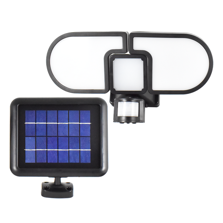 Click Titan Solar LED Security Light/Triple Light Head
