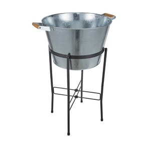 Galvanised Tub with Stand