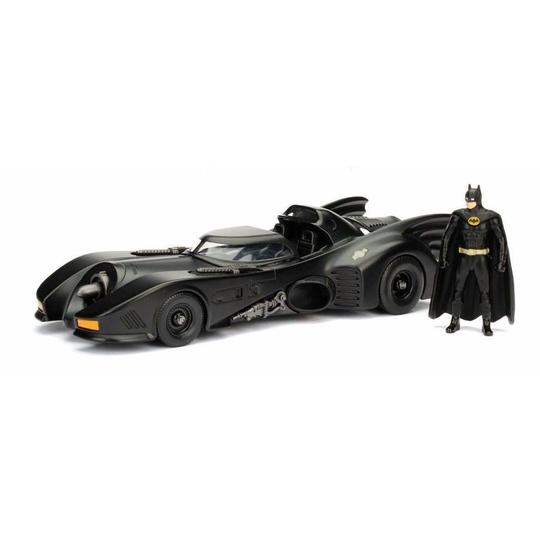 Batman 1989 - Batmobile 1:24 with Batman Vehicle Replica/JAD98260 - TheITmart