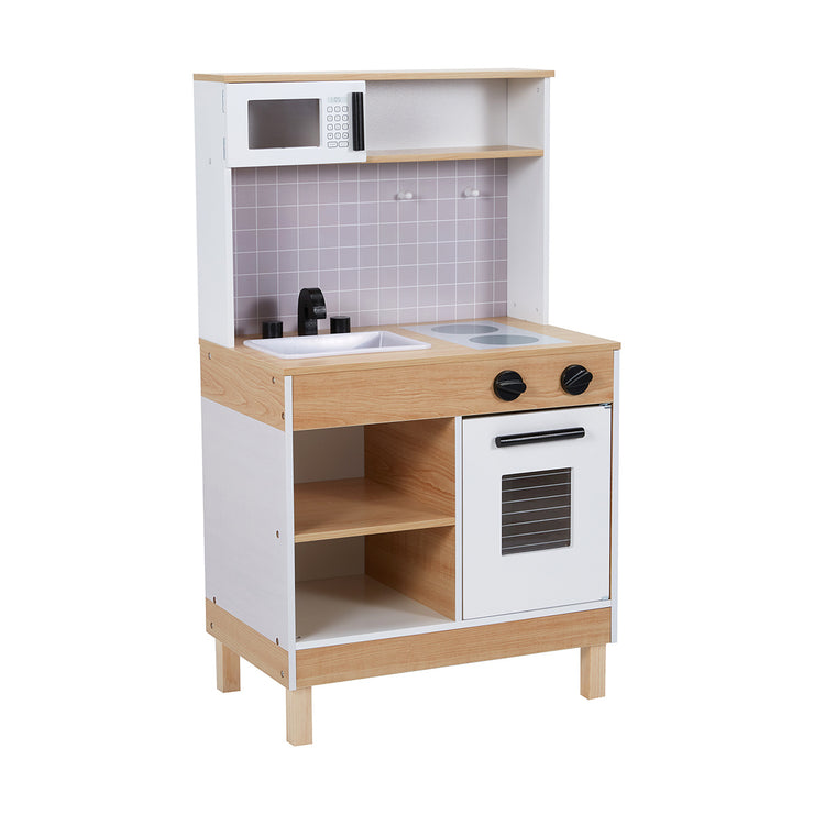 Wooden Kitchen Playset/Microlwave/Stove/Sink and Tap ages: 3+ years