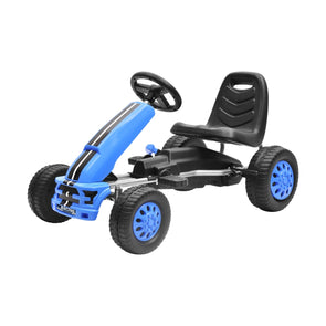 Junior Cruisin Go Kart- Blue / Pedal Powered/Suitable for 3+ Year