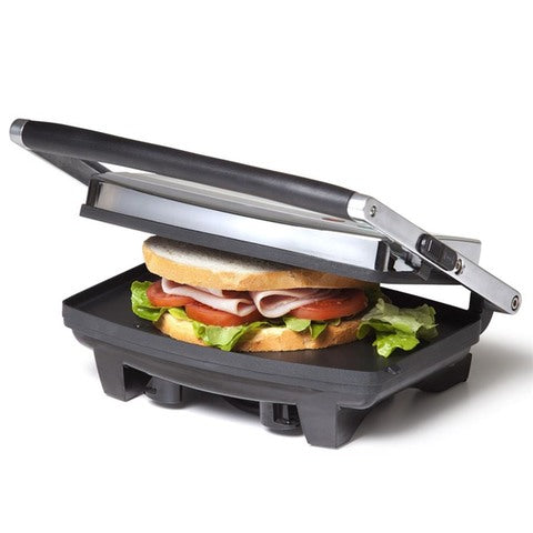 2 Slice Sandwich Press / non-Stick Flat Cooking Plates