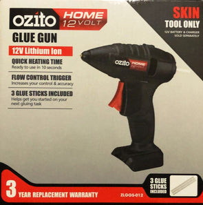 Ozito Glue Gun 12V Lithium Ion - Skin Only