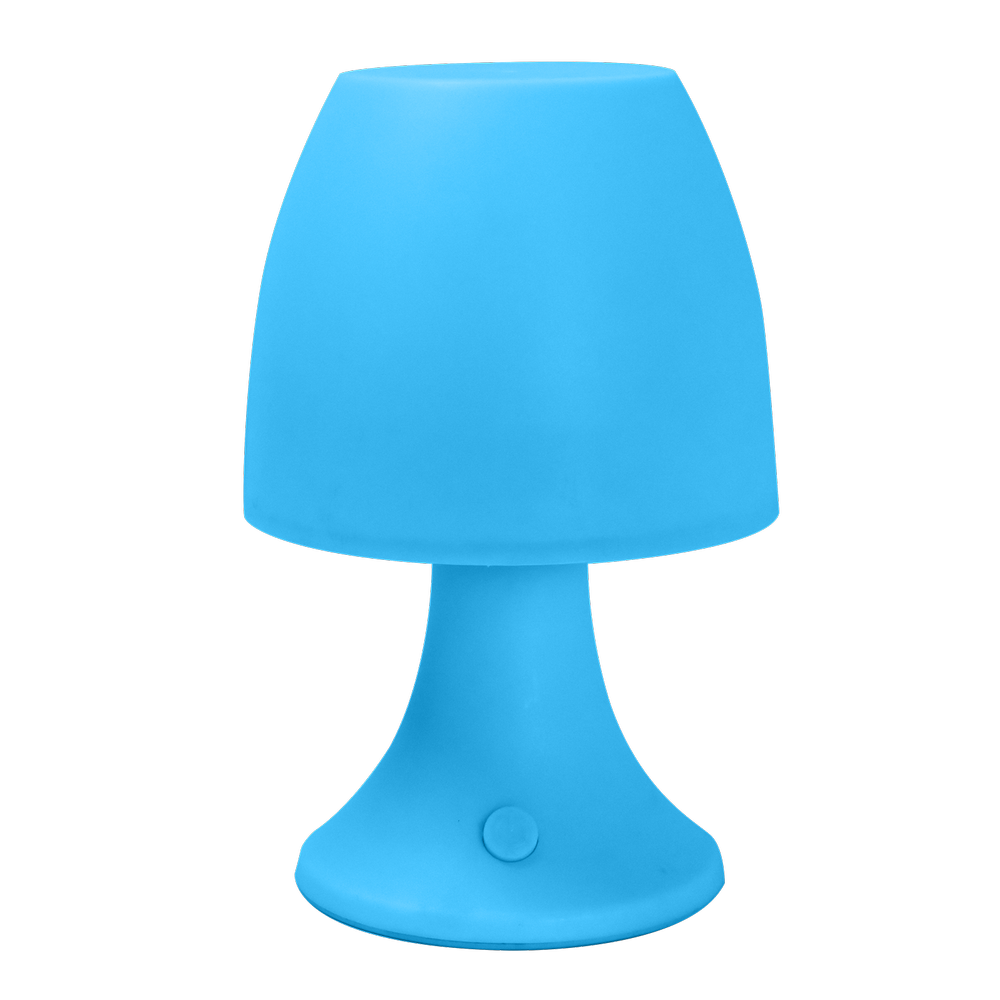 Luce Bella Mushroom LED Night Light in White, Pink, Turquoise or Blue Colours - TheITmart