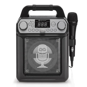 Singing Machine Groove Mini Karaoke Machine / Black