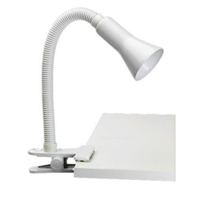 Brilliant Lighting Metal Vito Clamp Lamp - Black/White