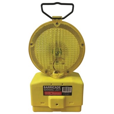 Builders Edge Safety Barricade Safety Light/ Rotates 360 Degrees - TheITmart